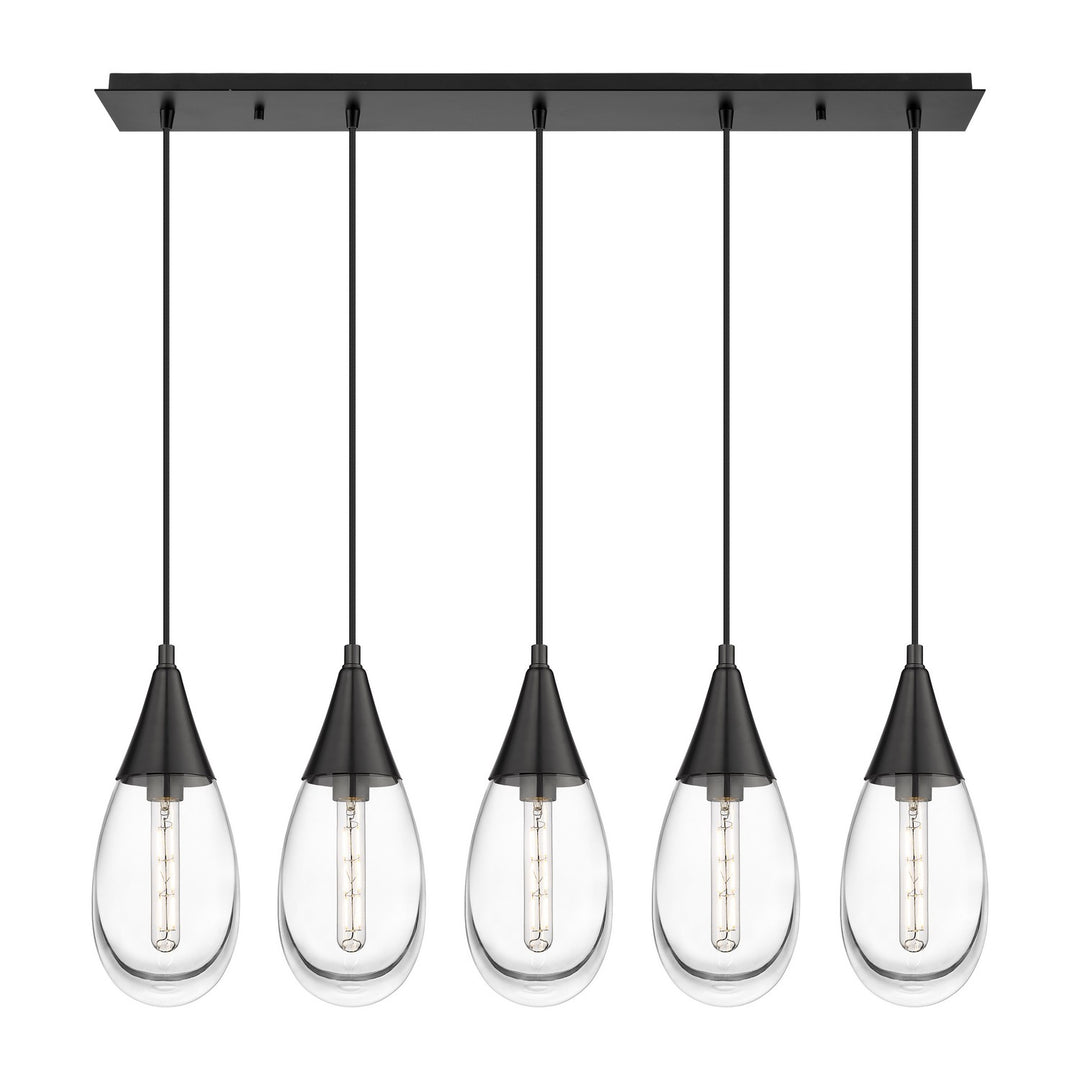 Innovations Downtown Urban 125-450-1P-BK-G450-6CL Pendant Light - Matte Black