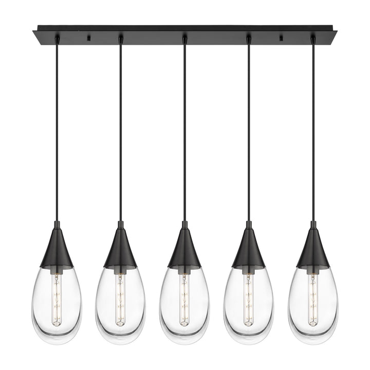 Innovations Downtown Urban 125-450-1P-BK-G450-6CL Pendant Light - Matte Black