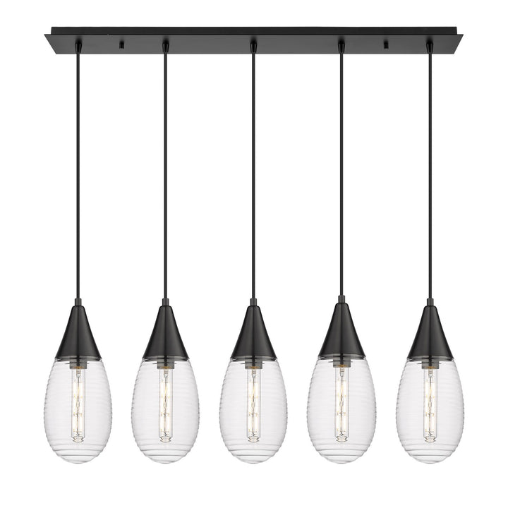 Innovations Downtown Urban 125-450-1P-BK-G450-6SCL Pendant Light - Matte Black