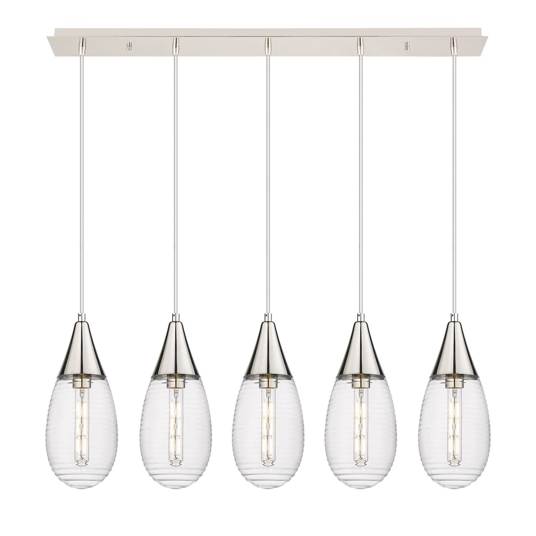 Innovations Downtown Urban 125-450-1P-PN-G450-6SCL Pendant Light - Polished Nickel