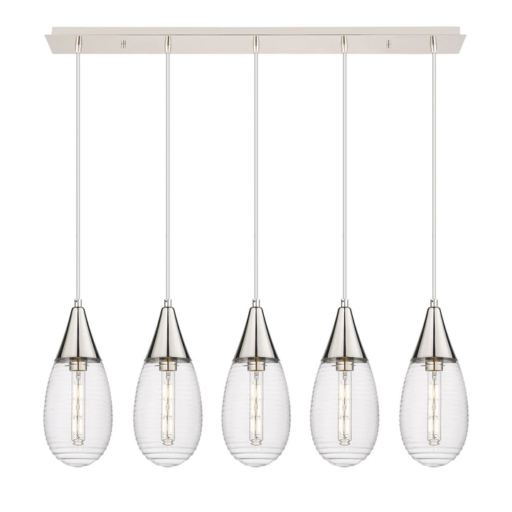 Innovations Downtown Urban 125-450-1P-PN-G450-6SCL Pendant Light - Polished Nickel