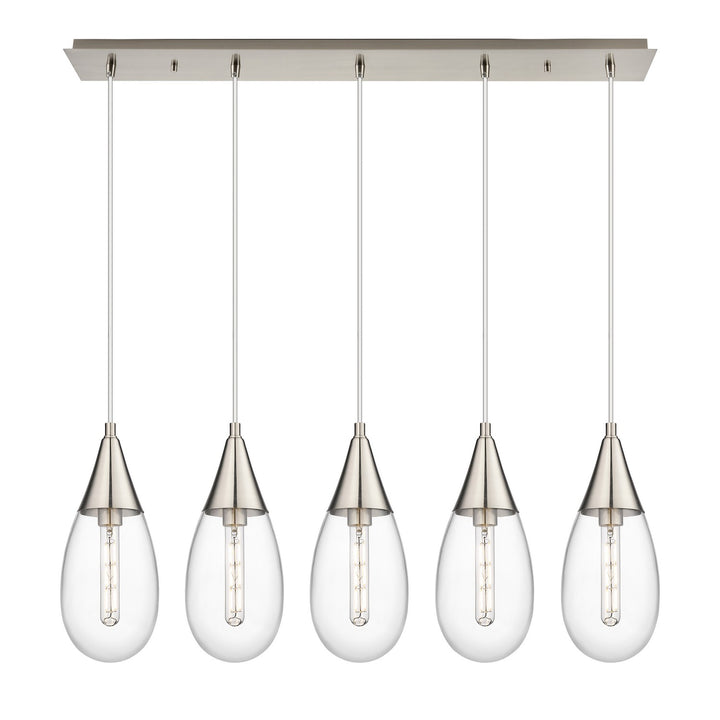 Innovations Downtown Urban 125-450-1P-SN-G450-6CL Pendant Light - Brushed Satin Nickel