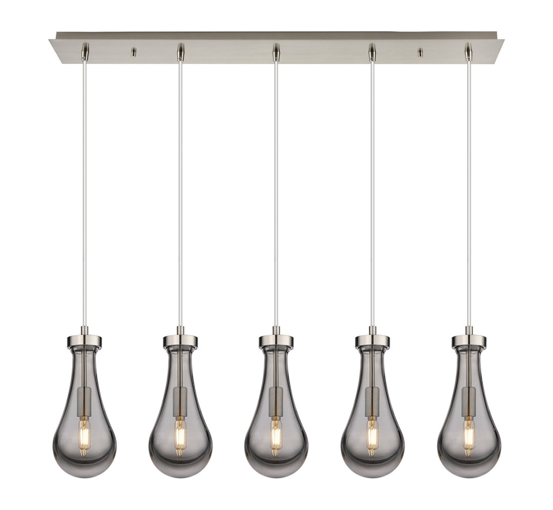 Innovations Downtown Urban 125-451-1P-SN-G451-5SM Pendant Light - Brushed Satin Nickel