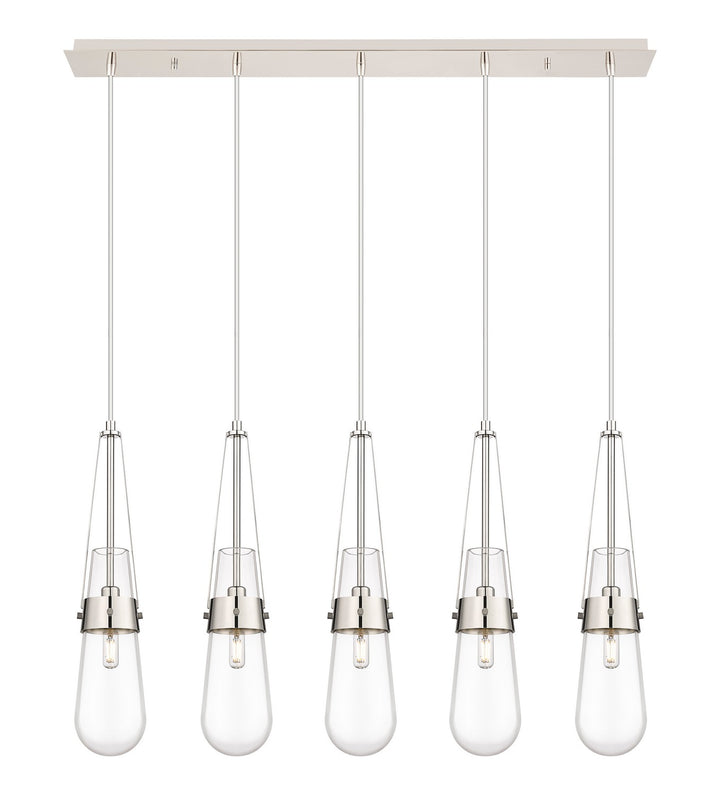 Innovations Downtown Urban 125-452-1P-PN-G452-4CL Pendant Light - Polished Nickel