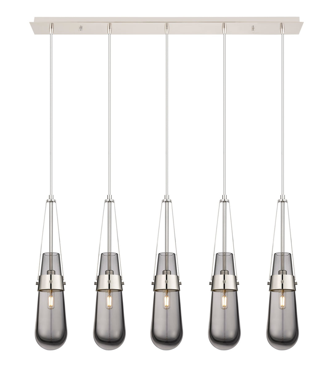 Innovations Downtown Urban 125-452-1P-PN-G452-4SM Pendant Light - Polished Nickel