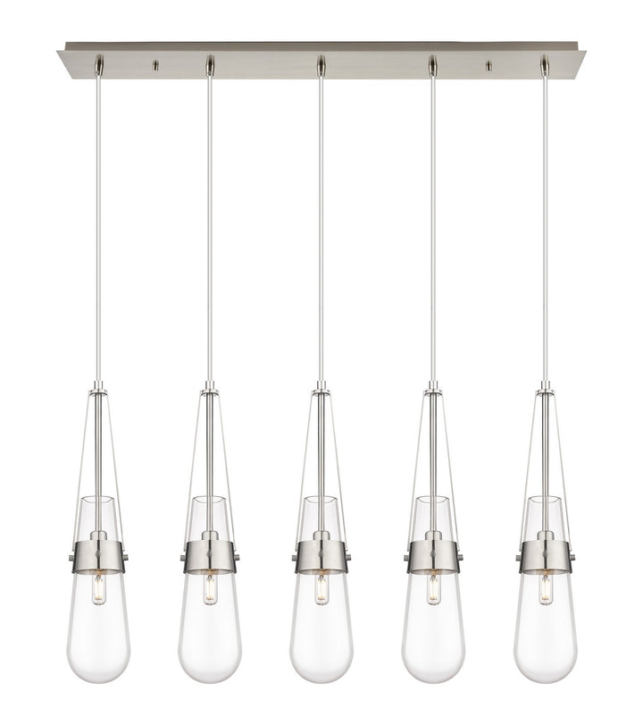 Innovations Downtown Urban 125-452-1P-SN-G452-4CL Pendant Light - Brushed Satin Nickel