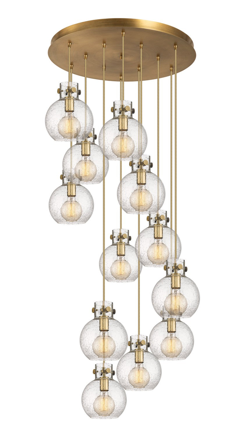 Innovations Newton 126-410-1PS-BB-G410-8SDY Pendant Light - Brushed Brass