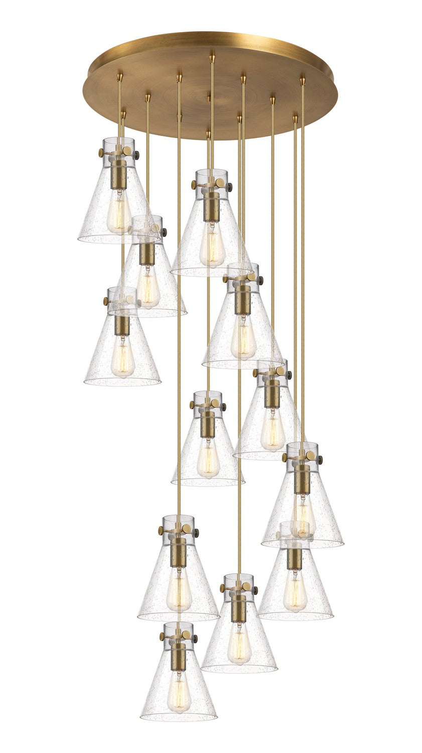 Innovations Downtown Urban 126-410-1PS-BB-G411-8SDY Pendant Light - Brushed Brass