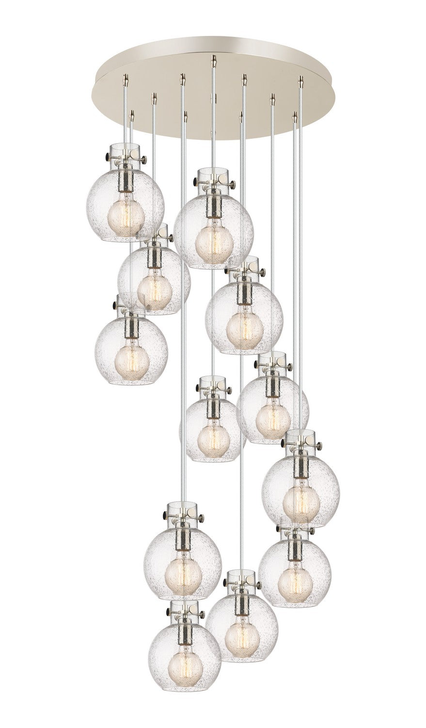 Innovations Newton 126-410-1PS-PN-G410-8SDY Pendant Light - Polished Nickel