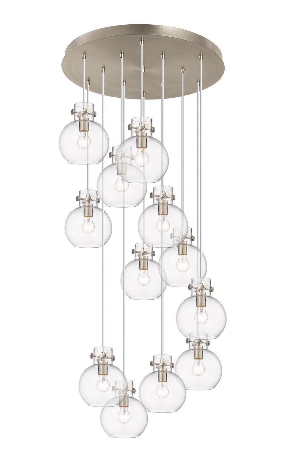 Innovations Downtown Urban 126-410-1PS-SN-G410-8CL Pendant Light - Brushed Satin Nickel