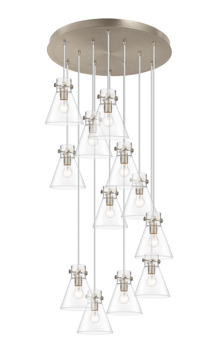 Innovations Downtown Urban 126-410-1PS-SN-G411-8CL Pendant Light - Brushed Satin Nickel