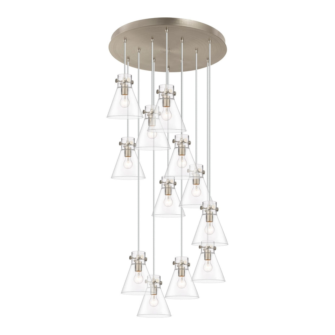 Innovations Downtown Urban 126-410-1PS-SN-G411-8CL Pendant Light - Brushed Satin Nickel