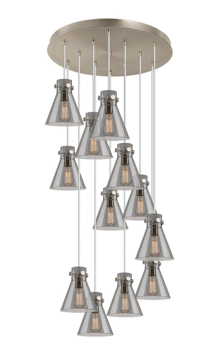 Innovations Downtown Urban 126-410-1PS-SN-G411-8SM Pendant Light - Brushed Satin Nickel