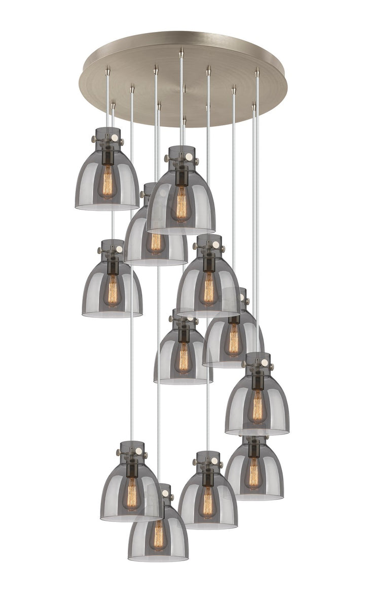 Innovations Downtown Urban 126-410-1PS-SN-G412-8SM Pendant Light - Brushed Satin Nickel