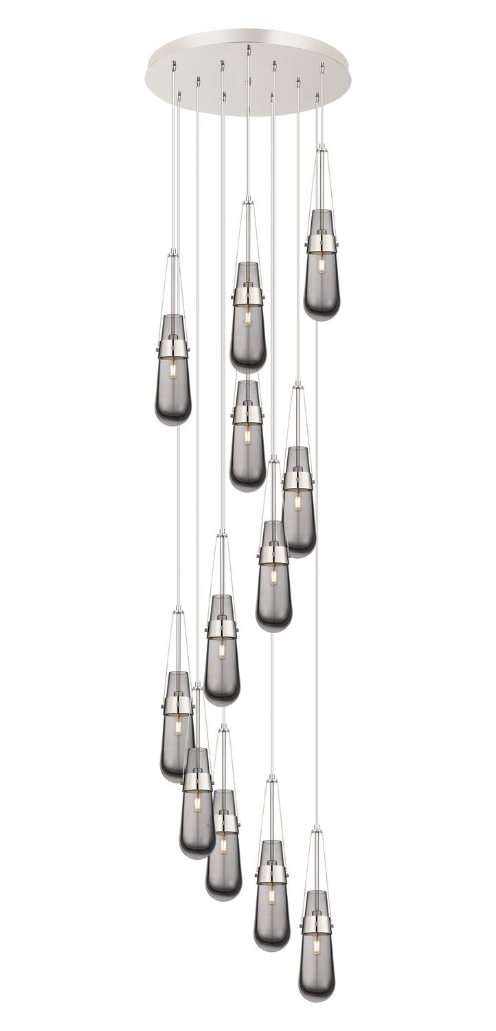 Innovations Downtown Urban 126-452-1P-PN-G452-4SM Pendant Light - Polished Nickel