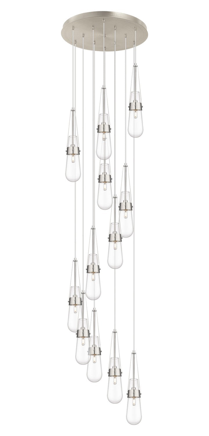 Innovations Downtown Urban 126-452-1P-SN-G452-4CL Pendant Light - Brushed Satin Nickel
