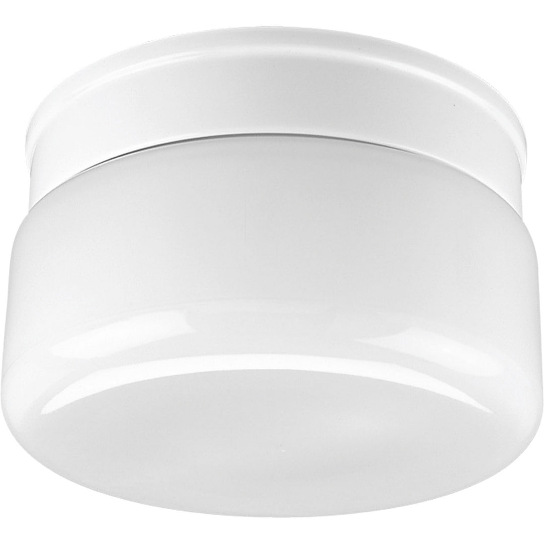 Progress White Glass P3518-30 Ceiling Light - White