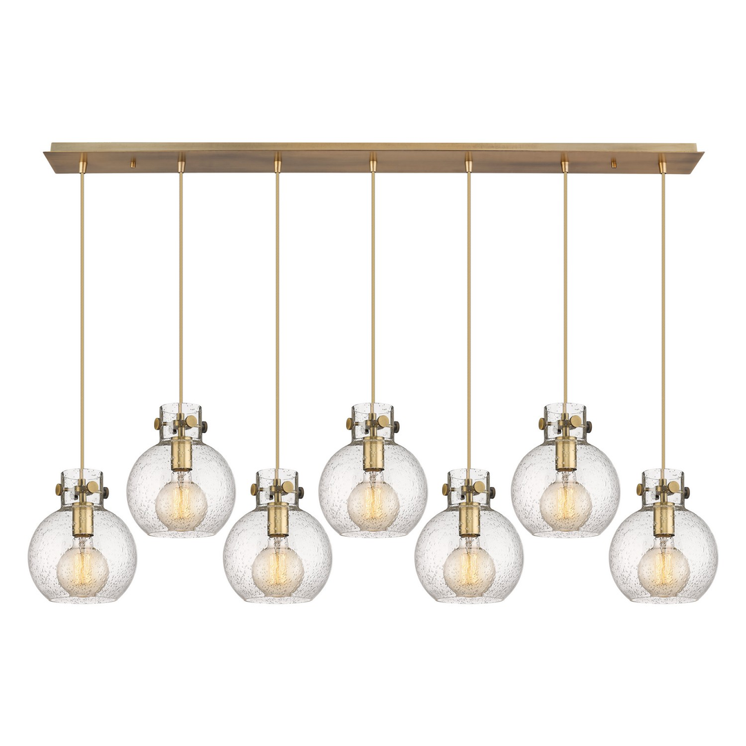 Innovations Newton 127-410-1PS-BB-G410-8SDY Pendant Light - Brushed Brass