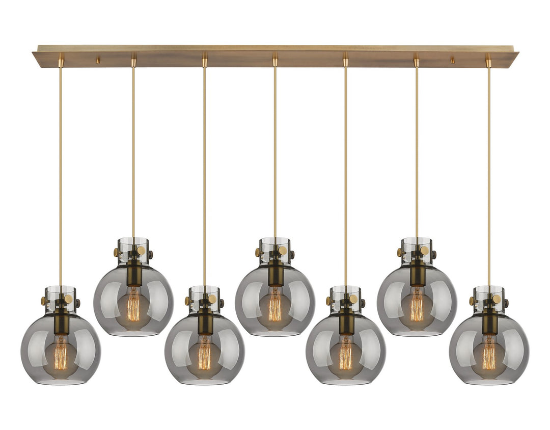 Innovations Newton 127-410-1PS-BB-G410-8SM Pendant Light - Brushed Brass