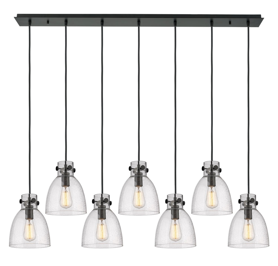 Innovations Downtown Urban 127-410-1PS-BK-G412-8SDY Pendant Light - Matte Black