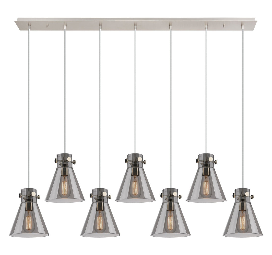 Innovations Downtown Urban 127-410-1PS-PN-G411-8SM Pendant Light - Polished Nickel