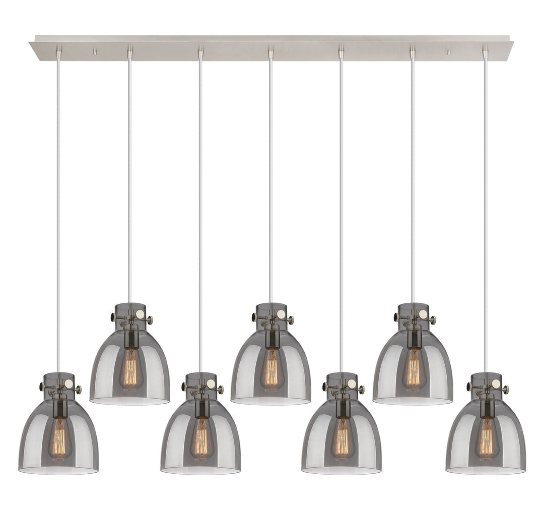 Innovations Downtown Urban 127-410-1PS-PN-G412-8SM Pendant Light - Polished Nickel