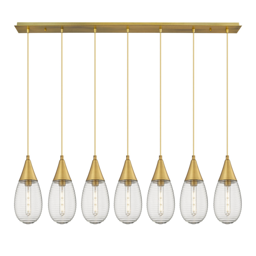 Innovations Downtown Urban 127-450-1P-BB-G450-6SCL Pendant Light - Brushed Brass