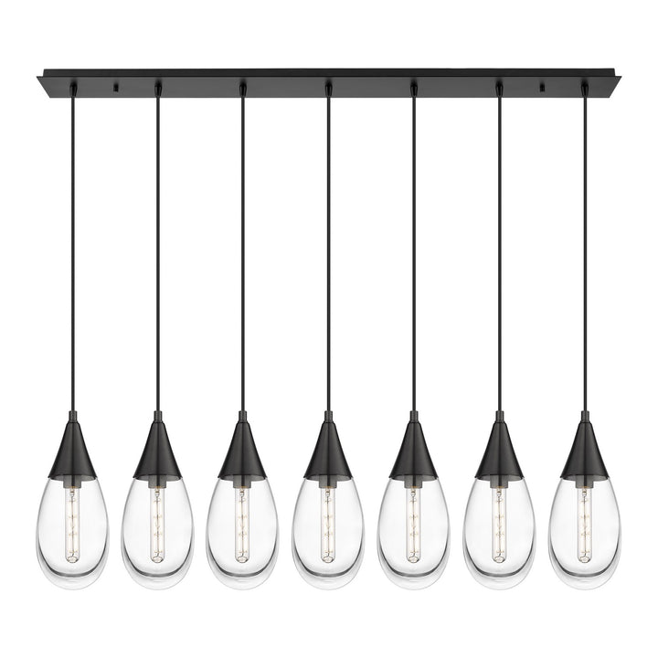 Innovations Downtown Urban 127-450-1P-BK-G450-6CL Pendant Light - Matte Black