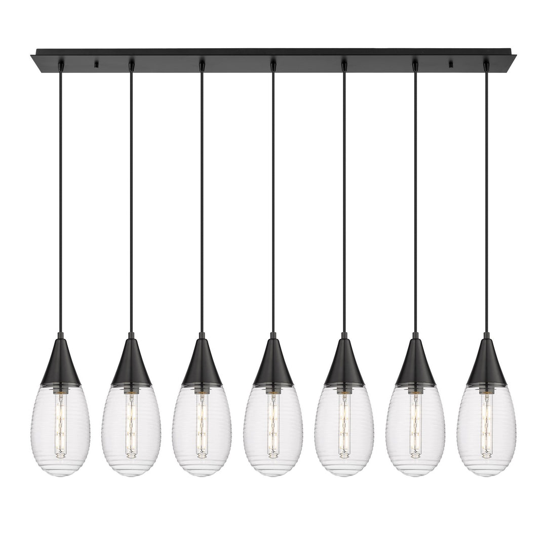 Innovations Downtown Urban 127-450-1P-BK-G450-6SCL Pendant Light - Matte Black