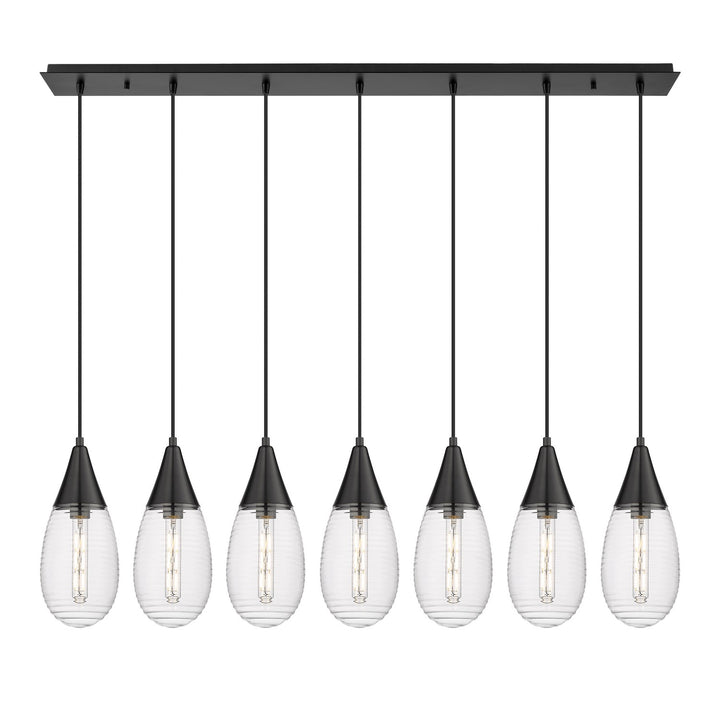 Innovations Downtown Urban 127-450-1P-BK-G450-6SCL Pendant Light - Matte Black