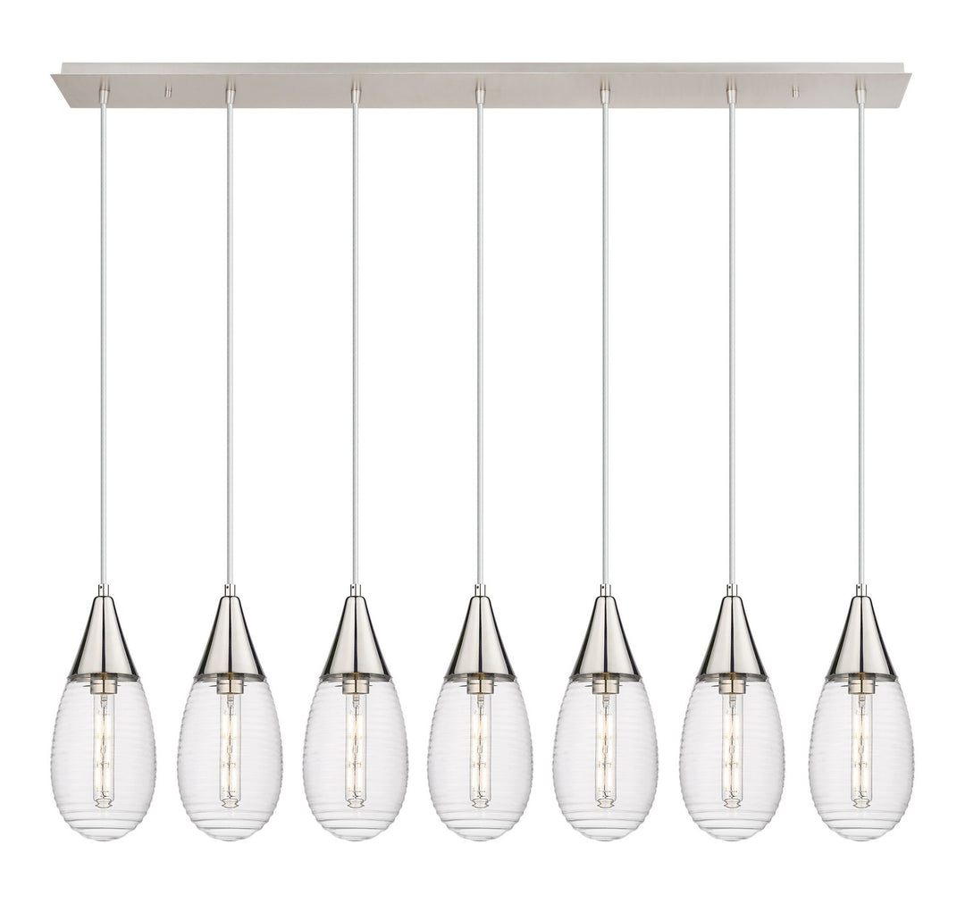 Innovations Downtown Urban 127-450-1P-PN-G450-6SCL Pendant Light - Polished Nickel