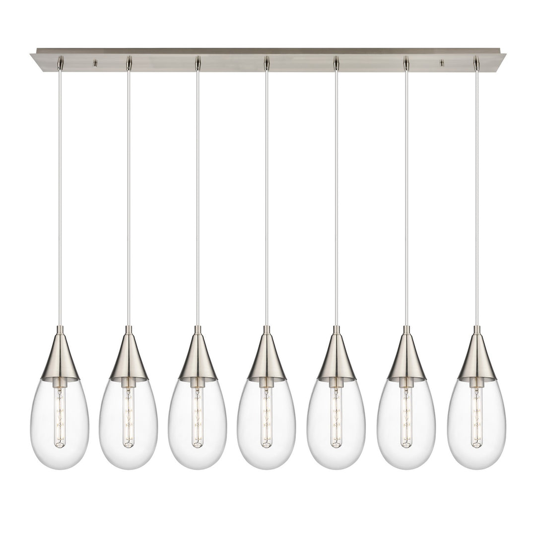 Innovations Downtown Urban 127-450-1P-SN-G450-6CL Pendant Light - Brushed Satin Nickel