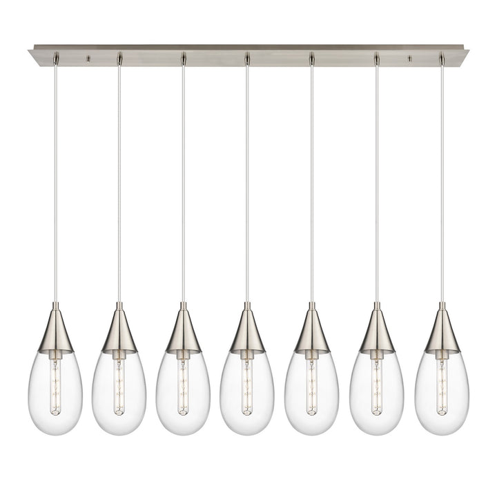 Innovations Downtown Urban 127-450-1P-SN-G450-6CL Pendant Light - Brushed Satin Nickel