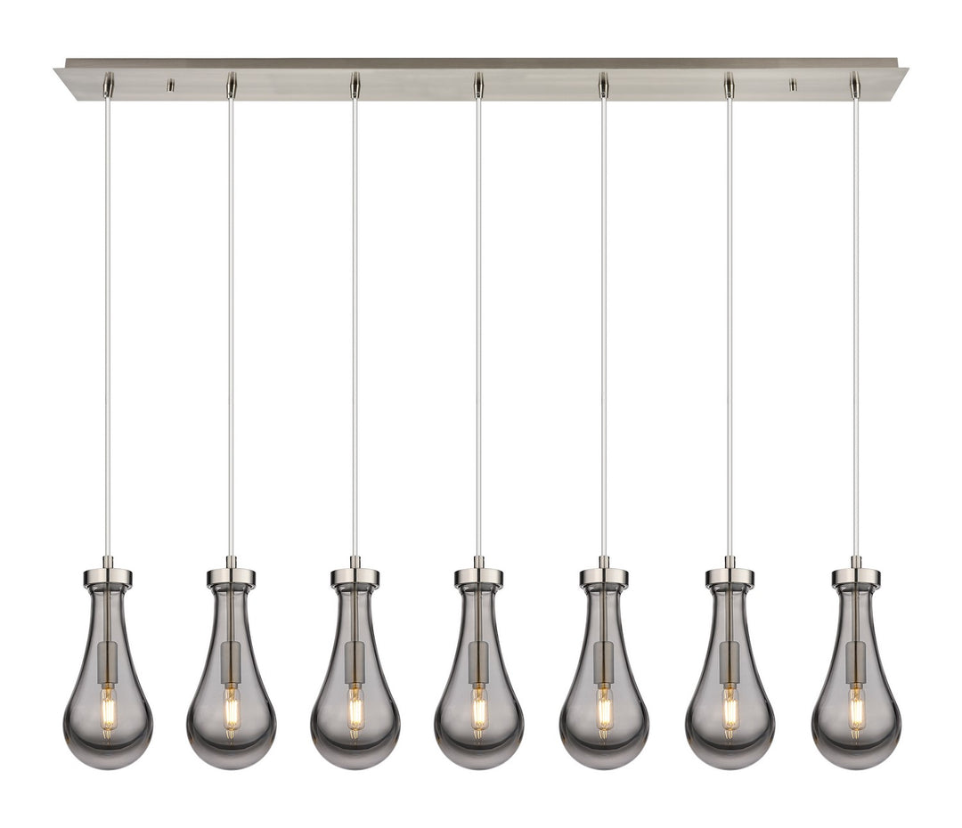 Innovations Downtown Urban 127-451-1P-SN-G451-5SM Pendant Light - Brushed Satin Nickel