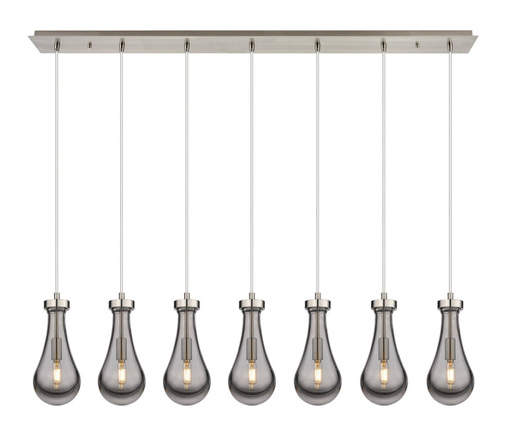 Innovations Downtown Urban 127-451-1P-SN-G451-5SM Pendant Light - Brushed Satin Nickel