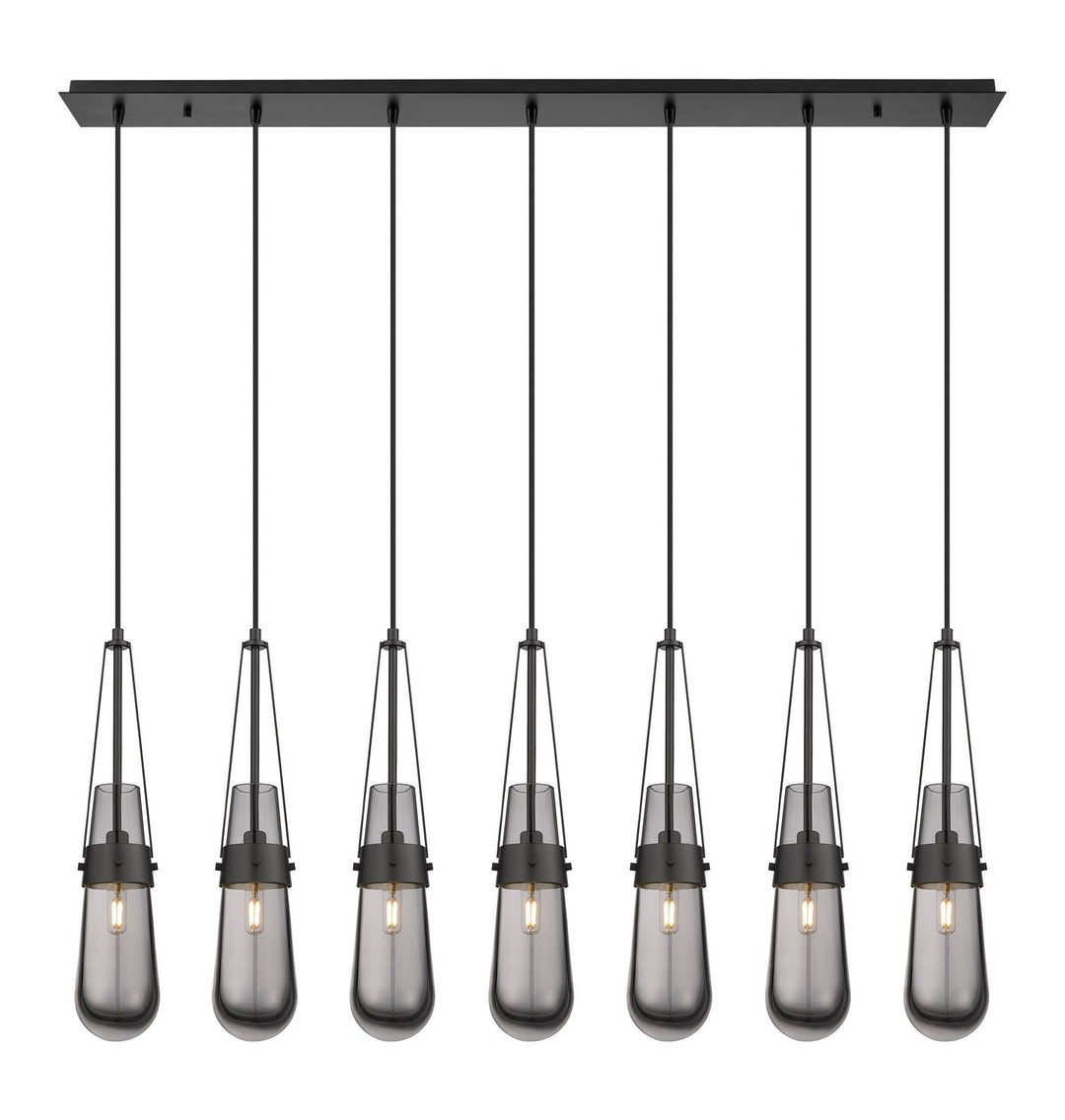 Innovations Downtown Urban 127-452-1P-BK-G452-4SM Pendant Light - Matte Black