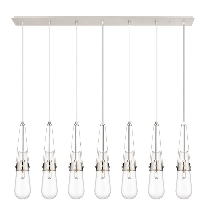 Innovations Downtown Urban 127-452-1P-PN-G452-4CL Pendant Light - Polished Nickel