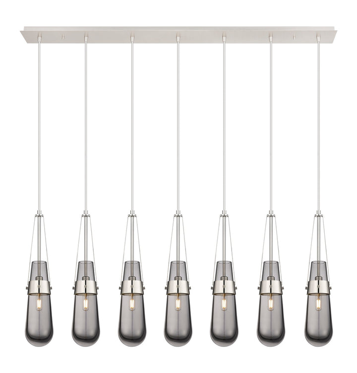 Innovations Downtown Urban 127-452-1P-PN-G452-4SM Pendant Light - Polished Nickel