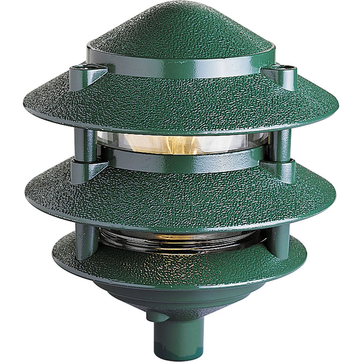 Progress Lighting P5204-38 Pagoda One Light Path Light Landscape Light Verde