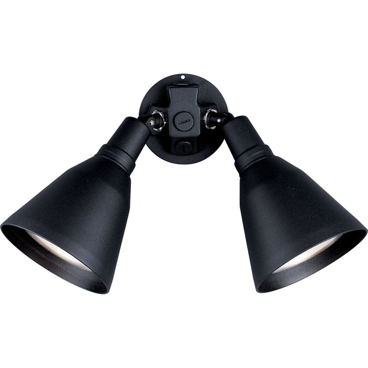 Progress Lighting P5203-31 Par Lampholder Two Light Wall Lantern Outdoor Black