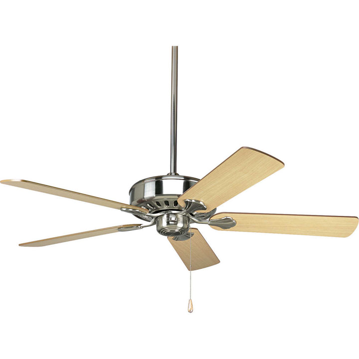 Progress Airpro Performance P2503-09 Ceiling Fan - Brushed Nickel, Cherry, Natural Cherry/