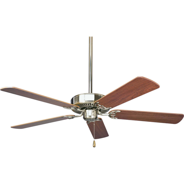 Progress Airpro Builder P2501-09 Ceiling Fan - Brushed Nickel, Cherry, Natural Cherry/