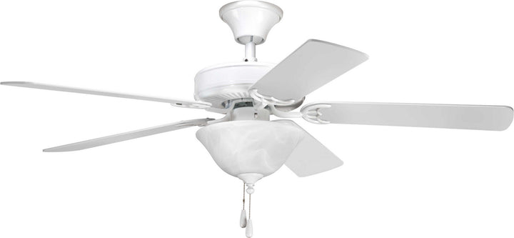 Progress Airpro Builder P2501-30 Ceiling Fan - White, Washed Oak, White/