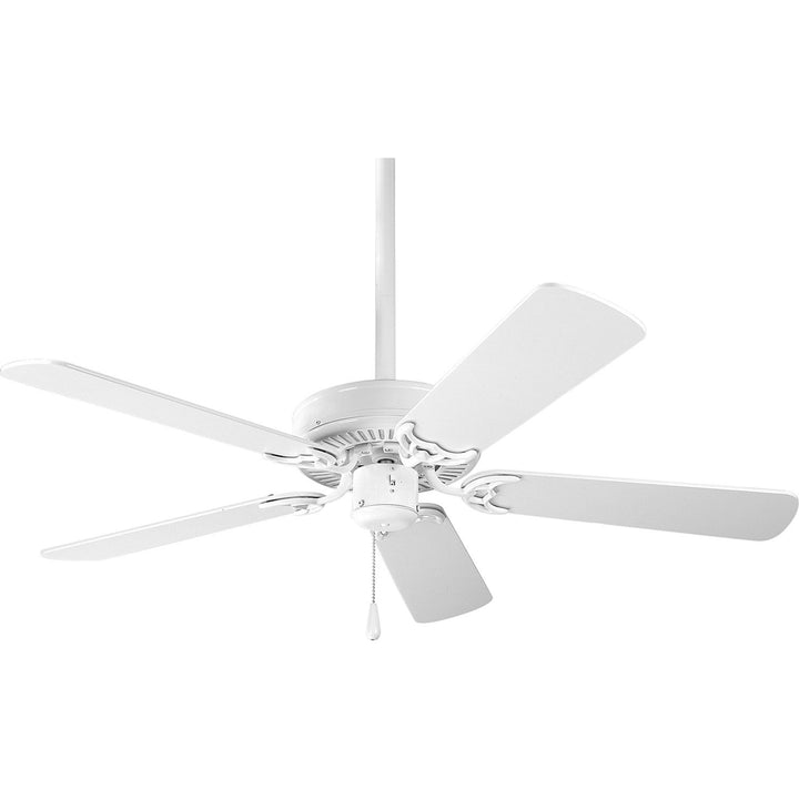 Progress Airpro Builder P2500-30 Ceiling Fan - White, Washed Oak, White/