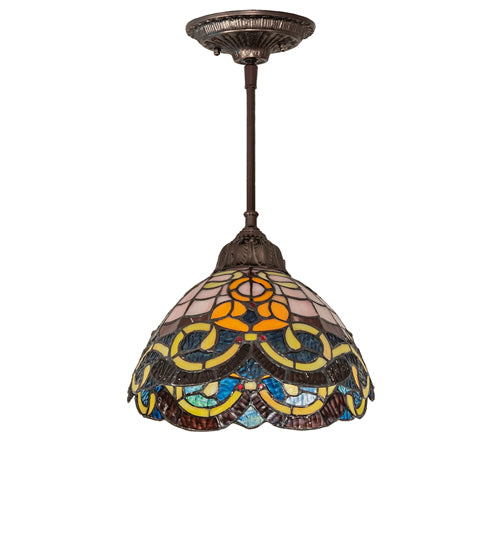Meyda Tiffany Saturday Morning 139440 Pendant Light - Mahogany Bronze