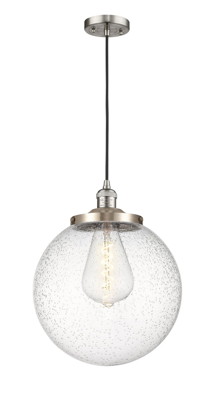 Innovations Franklin Restoration 201C-SN-G204-14 Pendant Light - Brushed Satin Nickel