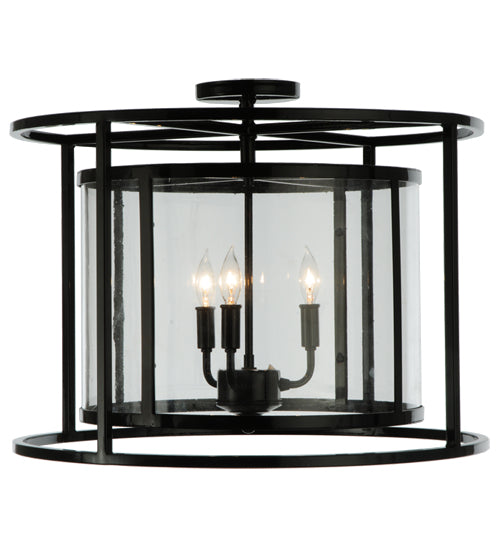 Meyda Tiffany Kitzi 139845 Ceiling Light - Antique Copper
