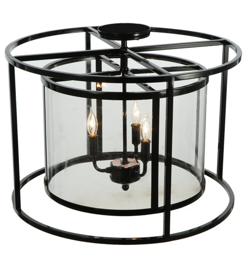 Meyda Tiffany Kitzi 139845 Ceiling Light - Antique Copper