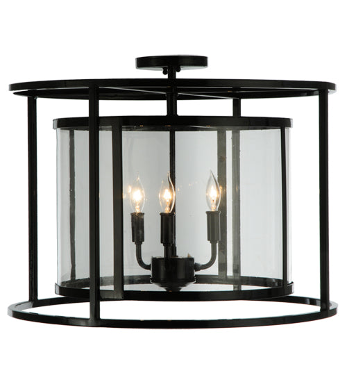 Meyda Tiffany Kitzi 139845 Ceiling Light - Antique Copper