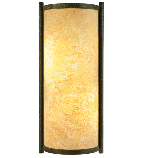 Meyda Tiffany Cilindro 139943 Wall Light - Weathered Brass,Custom